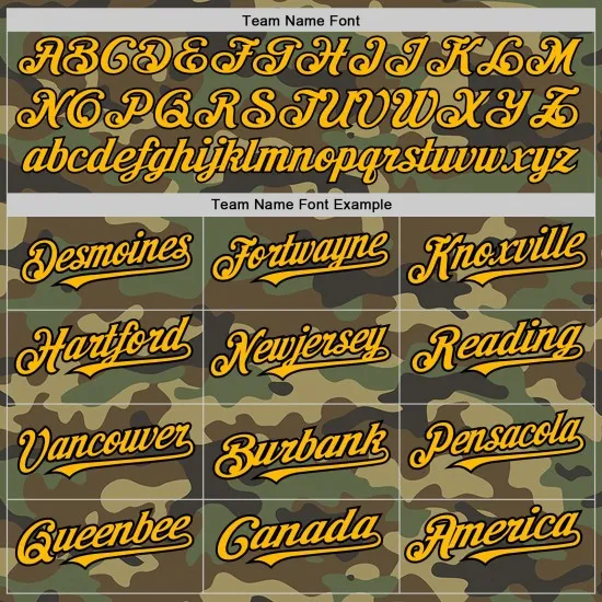 Camiseta de béisbol camuflada auténtica Salute Gold, personalizada, color crema y negro, a rayas, servicio de moda dividido. - Imagen 3