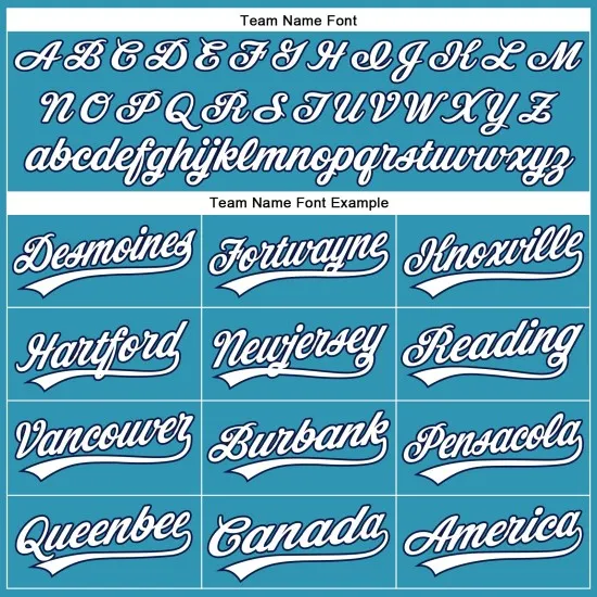 Camiseta de béisbol auténtica de Blue Panther personalizada en blanco y azul marino - Imagen 3