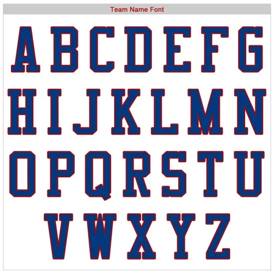 Camiseta de béisbol blanca a rayas azul real y roja personalizada auténtica azul real - Imagen 3