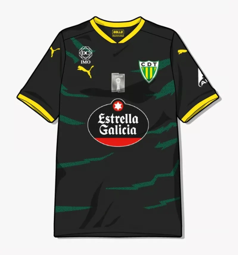 Camiseta de visitante 2025/26 CD Tondela para niño