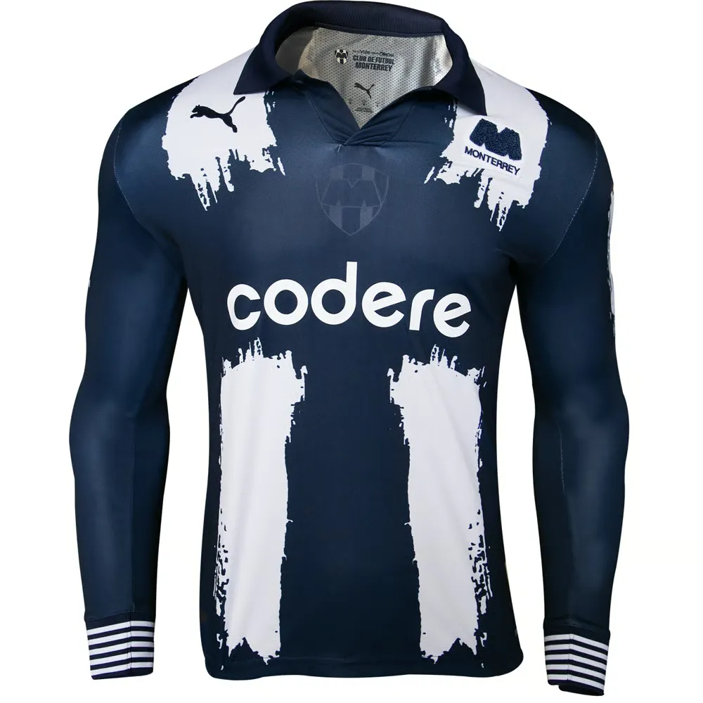 Camiseta local de manga larga del Mundial de Clubes 2025 del Monterrey FC para hombre
