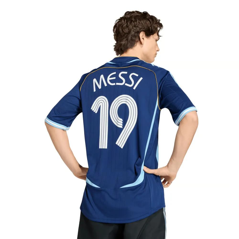 Camiseta Retro Visitante Argentina 2006 para Niño Messi #19