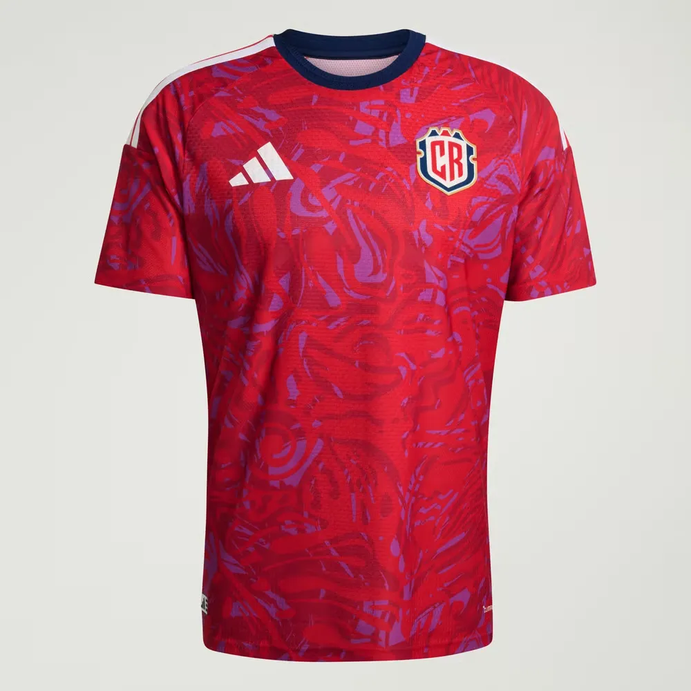 Camiseta local auténtica de la Copa del Mundo 2026 de Costa Rica para niño