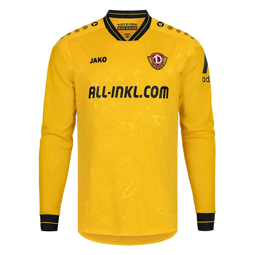 Camiseta de niño Dynamo Dresden 2025/26 local de manga larga