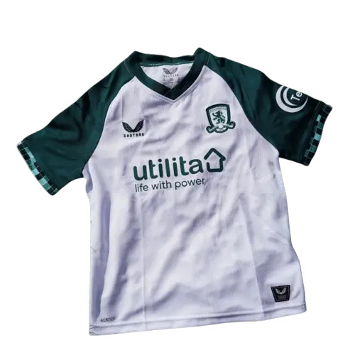 Camiseta tercera del Middlesbrough 2025/26 para niño