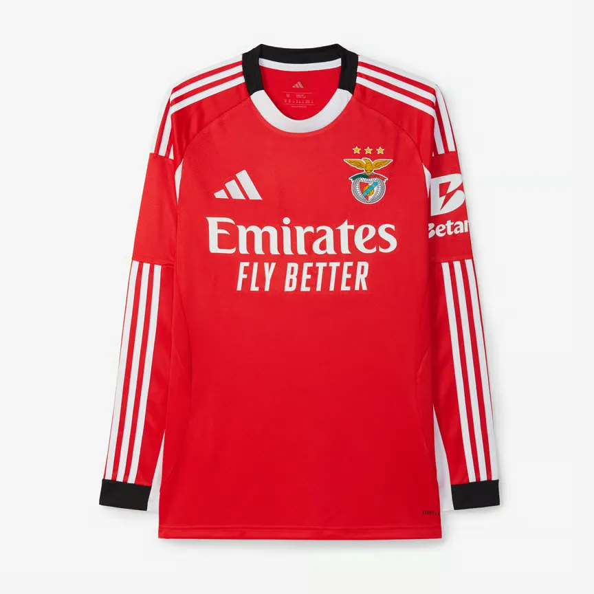 Camiseta de local manga larga 2025/26 SL Benfica para mujer