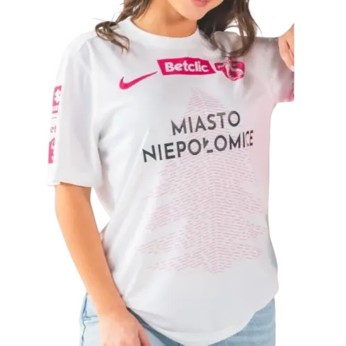 Camiseta Tercera Rosa de Octubre Puszcza Niepołomice 2025/26 para Mujer