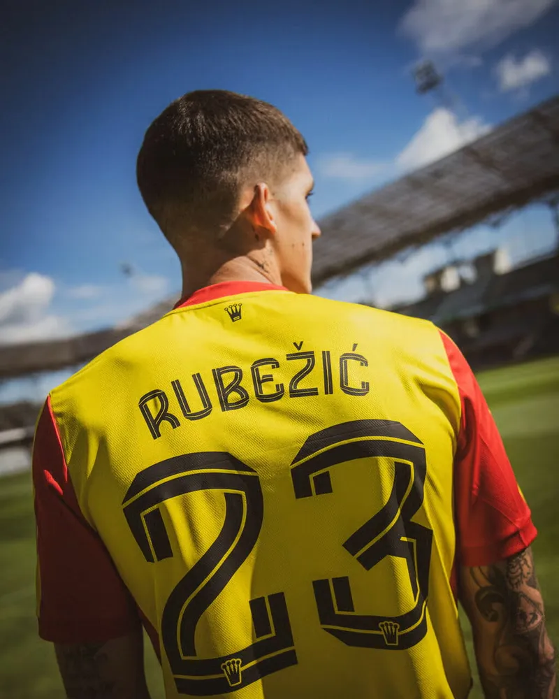 Camiseta de copa local 2025/26 del Korona Kielce para niño - Imagen 2