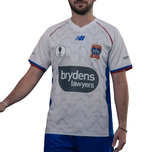 Camiseta Visitante de la Australia Cup 2025/26 del Newcastle Jets para Hombre