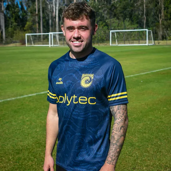 Hombre Central Coast Mariners 2025/26 Tercera Camiseta de Calentamiento