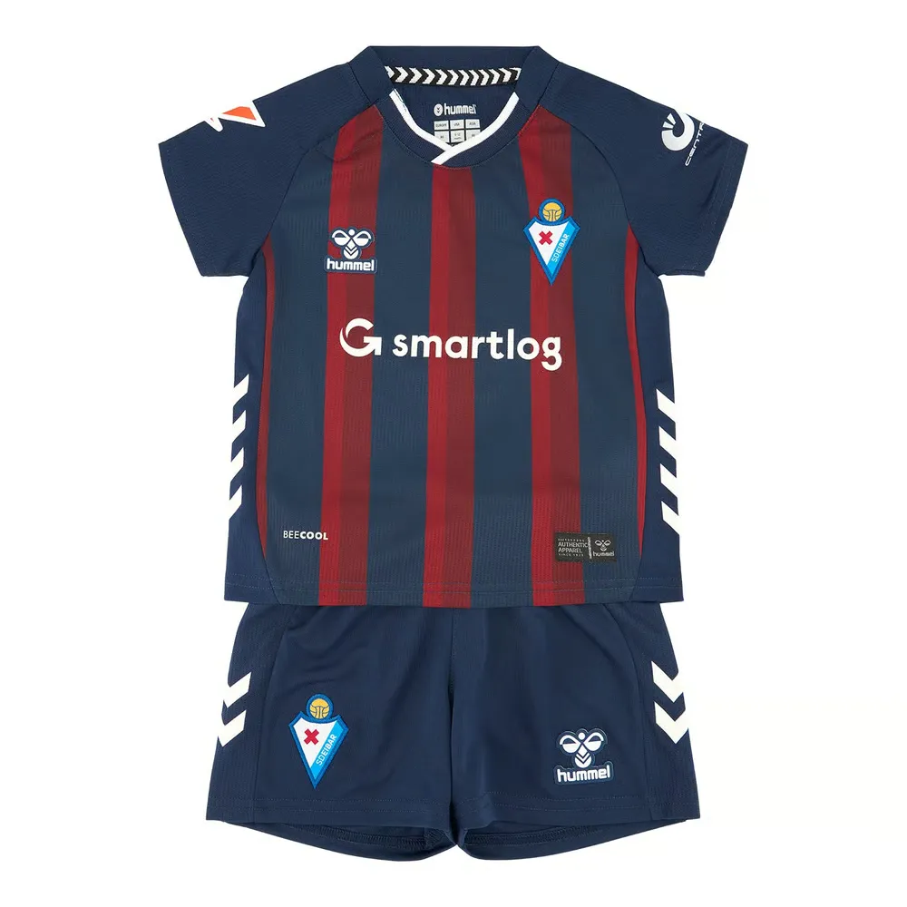 Equipación local SD Eibar 2025/26 para niño