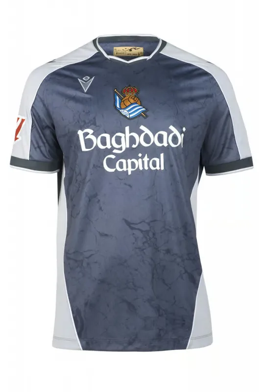 Camiseta visitante con patrocinio 2025/26 de la Real Sociedad B para mujer
