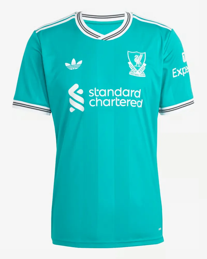 Camiseta Tercera Liverpool 2025/26 Hombre