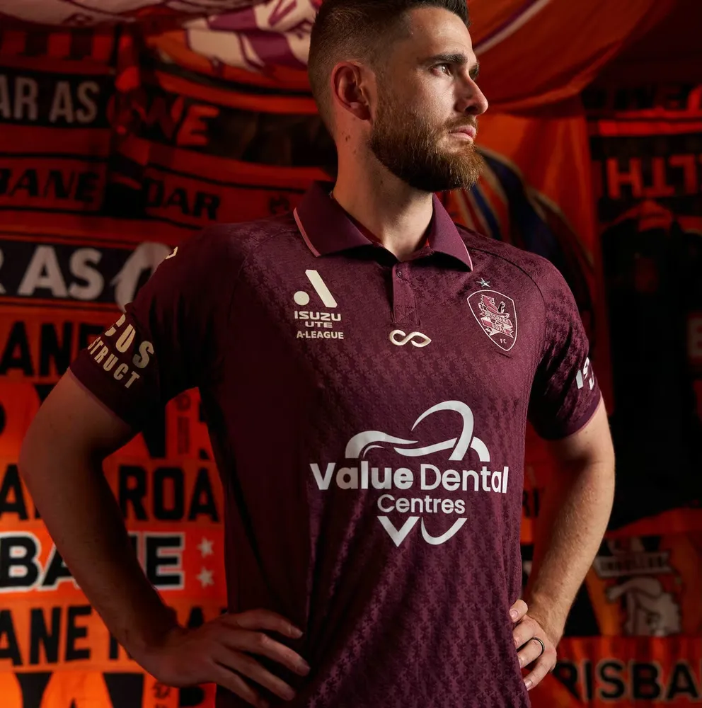 Camiseta de visitante 2025/26 del Brisbane Roar para mujer