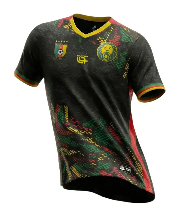 Camiseta AFCON Tercera Camerún 2025/26 Mujer