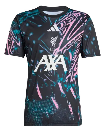 Camiseta Prepartido Tercera Liverpool 2025/26 para Hombre - Negra