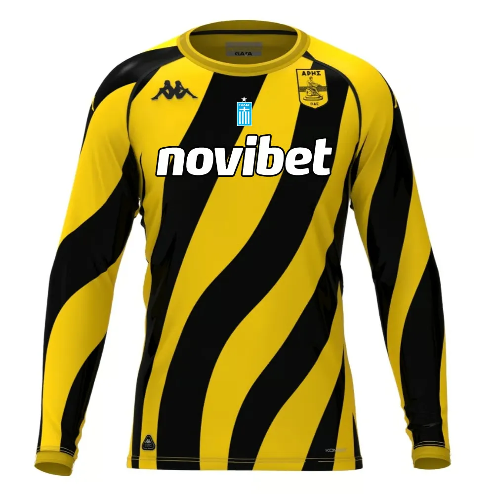 Camiseta de Manga Larga Local Masculina Aris FC 2024/25