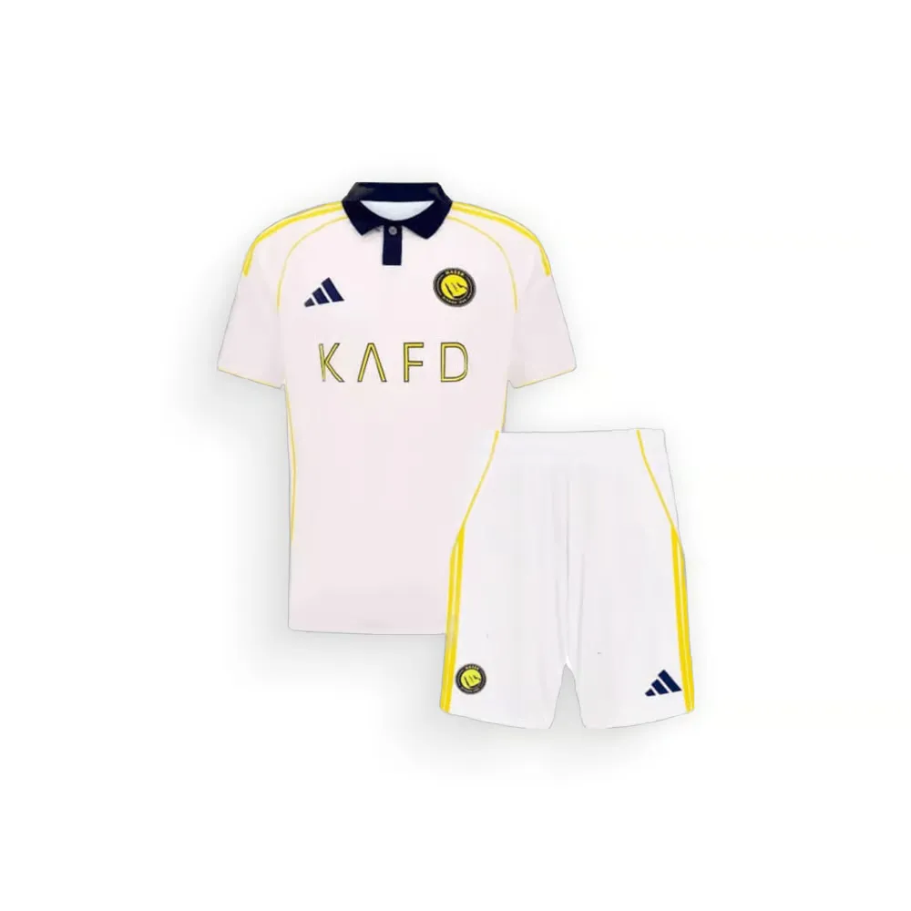 Tercera Equipación 2025/26 del Al-Nassr FC para Niño