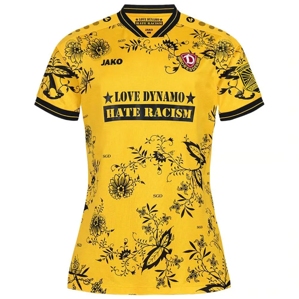 Camiseta de mujer Dynamo Dresden 2025/26 "Love Dynamo - Hate Racism"