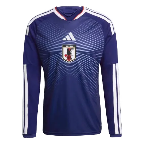 Niño Japón 2026 Local Copa del Mundo Camiseta de Manga Larga