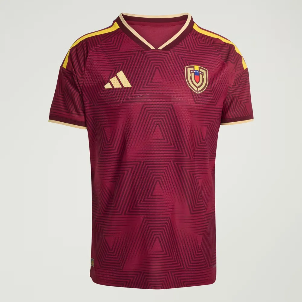 Camiseta local auténtica de la Copa del Mundo 2026 de Venezuela para mujer