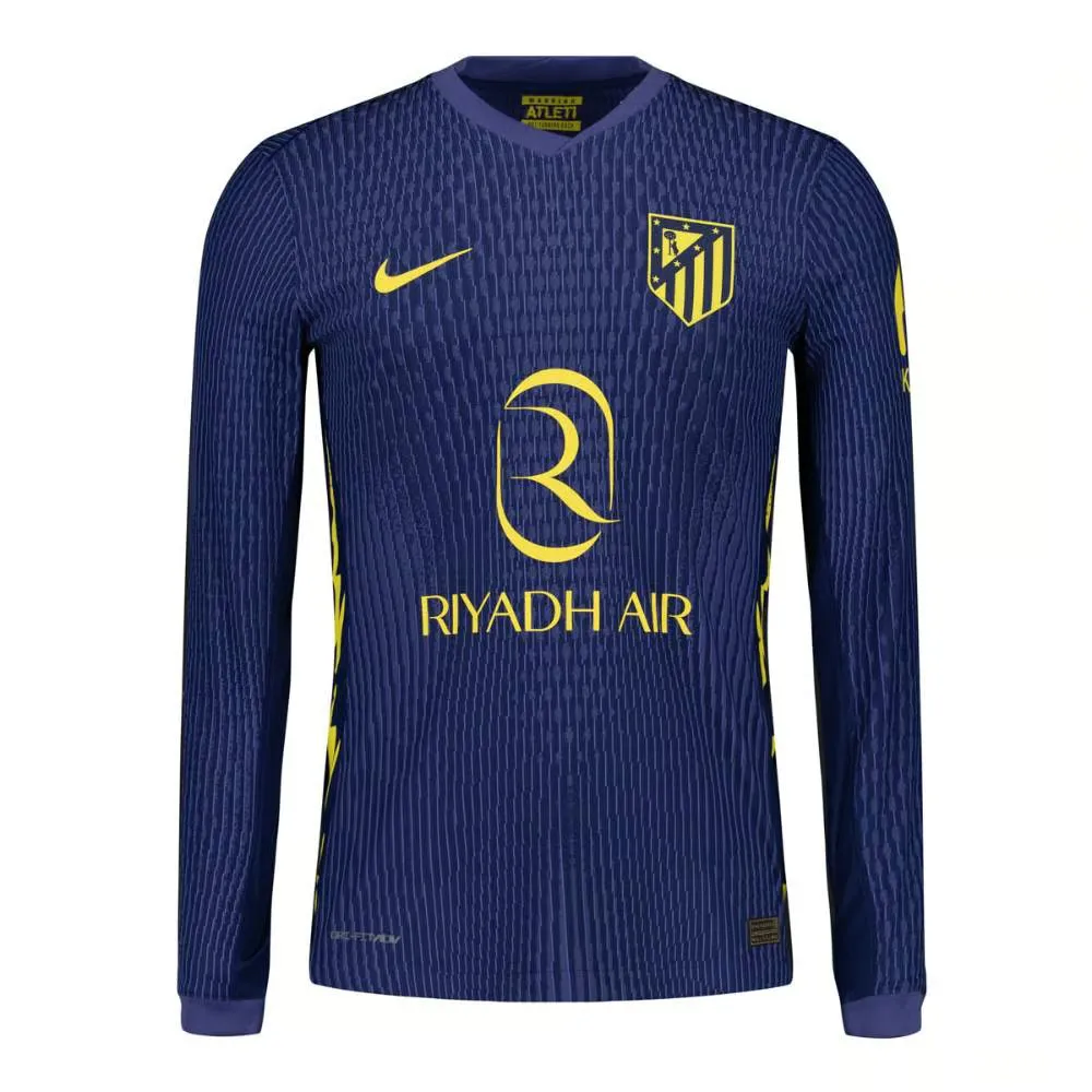 Camiseta de mujer Atlético de Madrid 2025/26 visitante manga larga