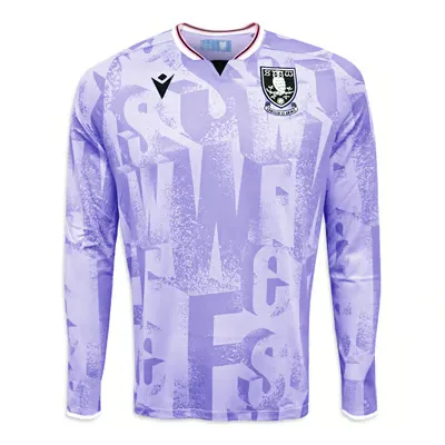 Camiseta de manga larga visitante 2025/26 del Sheffield Wednesday para mujer