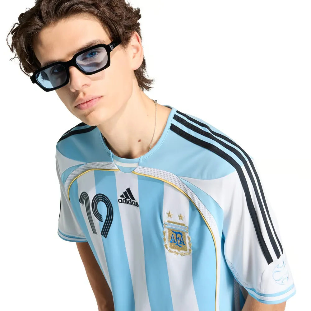 Camiseta Retro Local Argentina 2006 para Hombre Messi #19 - Imagen 4