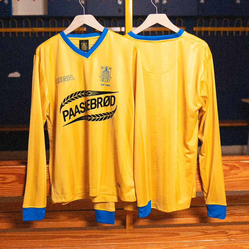 Camiseta Retro de Manga Larga Brøndby IF x COPA DM 1985 para Hombre - Imagen 7