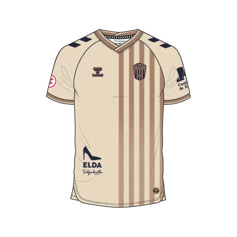 Camiseta visitante CD Eldense 2025/26 para mujer