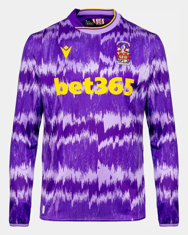 Camiseta de Manga Larga Visitante 2025/26 Stoke City Niño