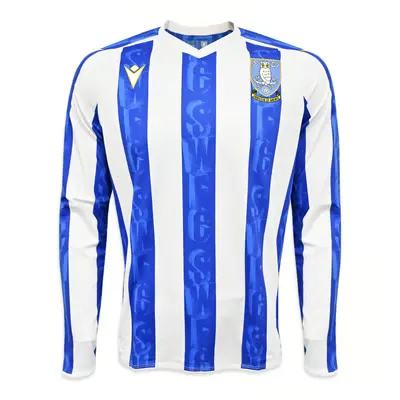 Camiseta de manga larga local 2025/26 del Sheffield Wednesday para hombre